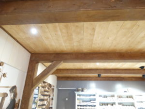 Vuren wanddelen wandplanken, vloerdelen 18x190mm 510cm lang Prins houthandel Purmerend