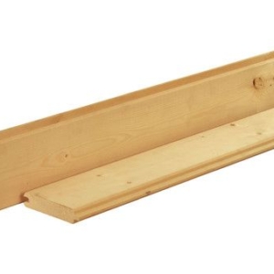 Blokhutprofiel groen geimpregneerd 28x145mm