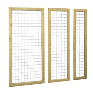 Betonijzer geimpregneerd trellischerm 60x180cm
