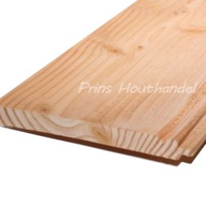 Vuren 18x190mm Kraaldelen mes en groef 5.1m1