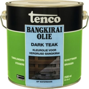TencoBangkirai Olie DarkTeak 2,5ltr