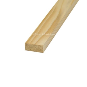 Vuren 22x50mm tengel Fijnbezaagd 4.2m1