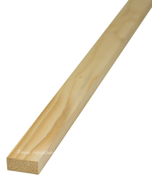 Vuren 22x50mm tengel Fijnbezaagd 4.2m1 - Afbeelding 3